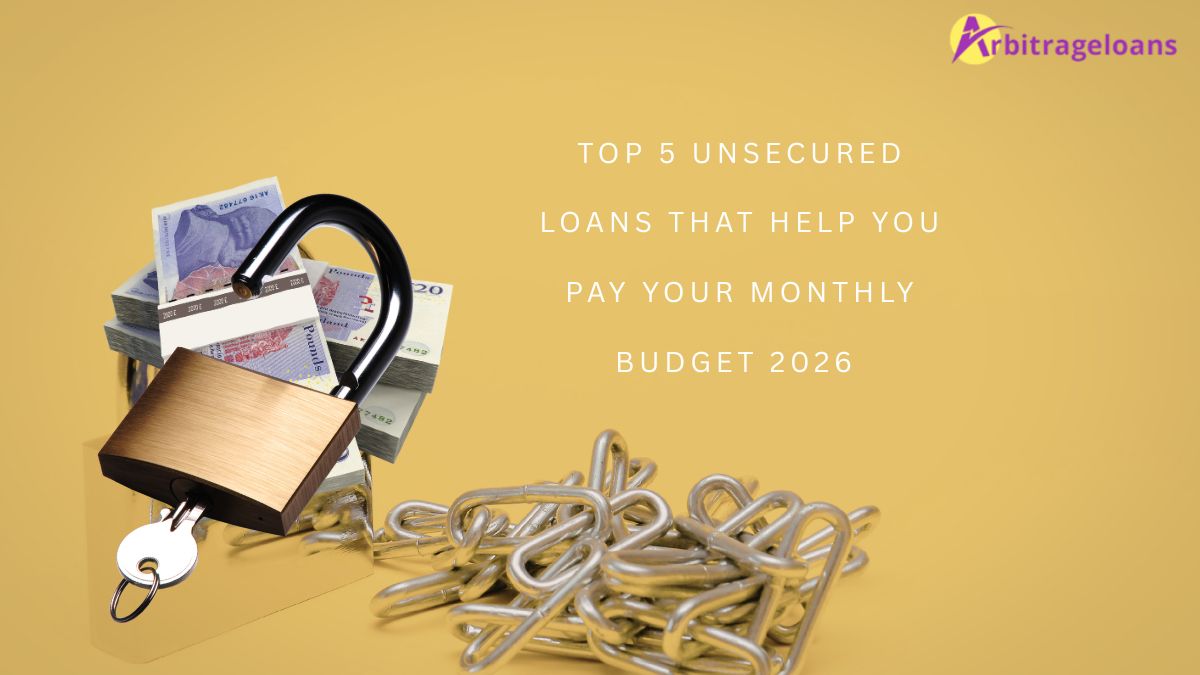 Top 5 unsecured loans that help you pay your monthly budget 2026